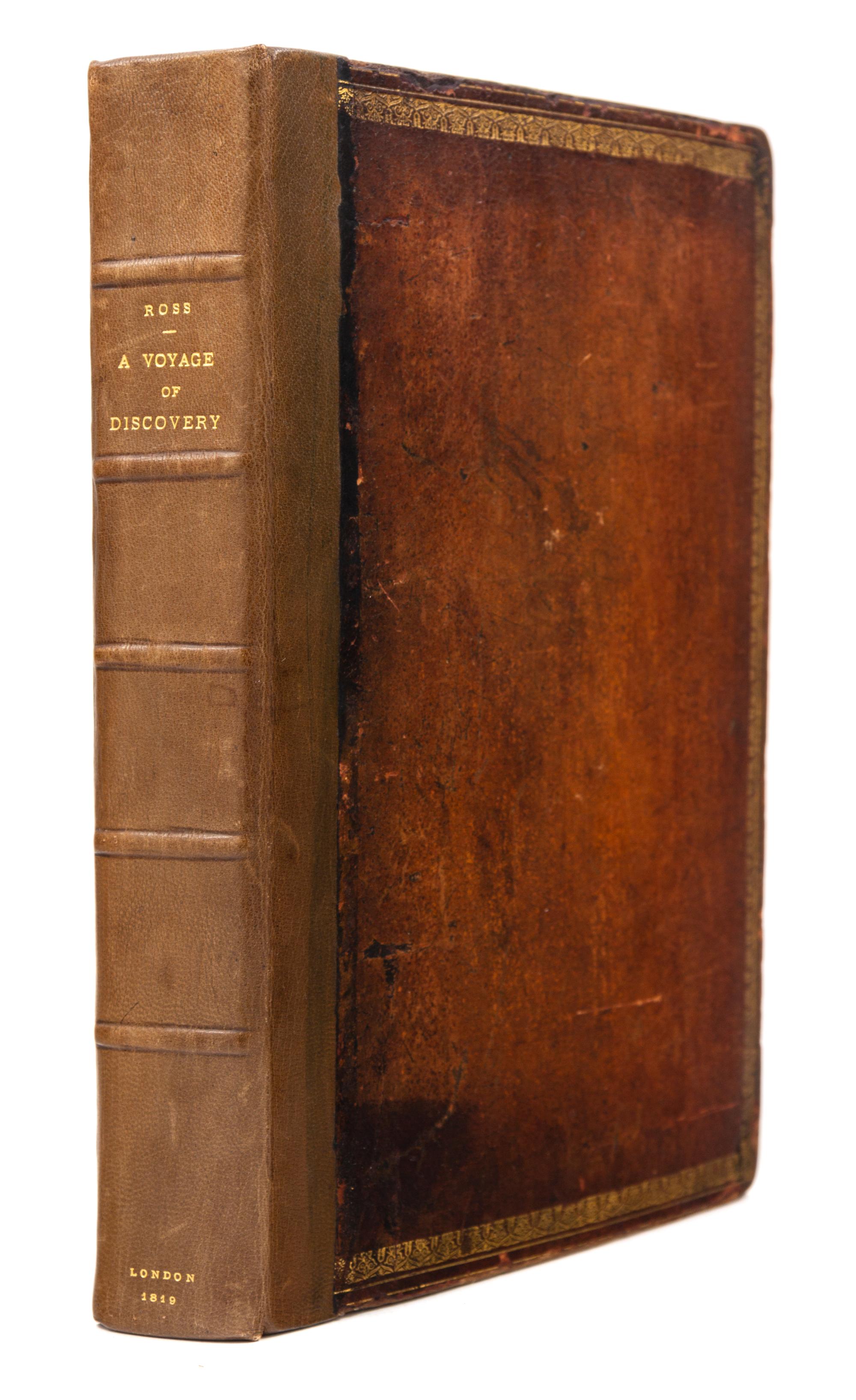 ROSS, John, Sir (1777-1856). A Voyage of Discovery, Made Under the Orders of the Admiralty, in His Majesty's Ships Isabella and Alexand