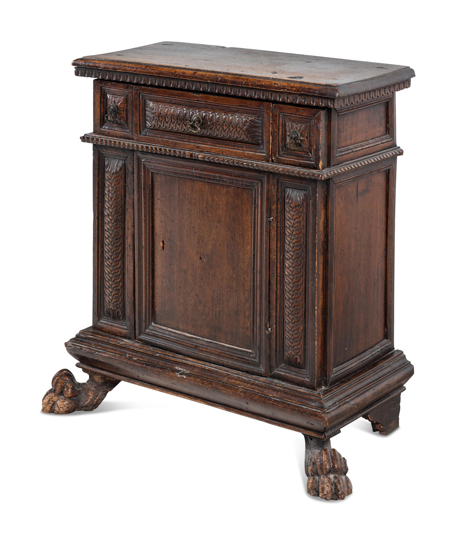 An Italian Walnut Prie-Dieu