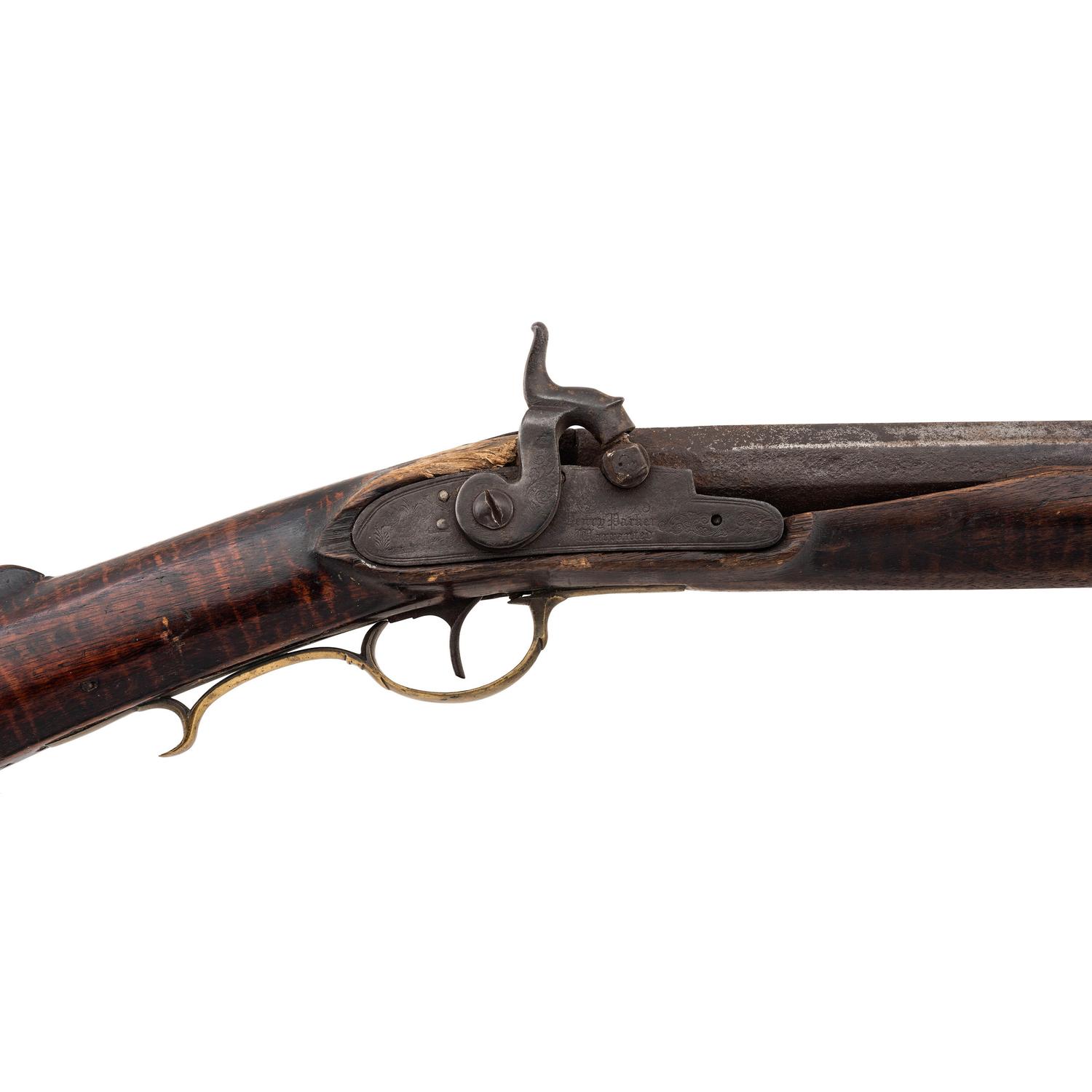 Half-Stocked Percussion Trade Gun by Leman
