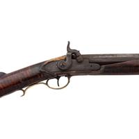 Half-Stocked Percussion Trade Gun by Leman