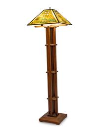 An Arts and Crafts Floor Lamp