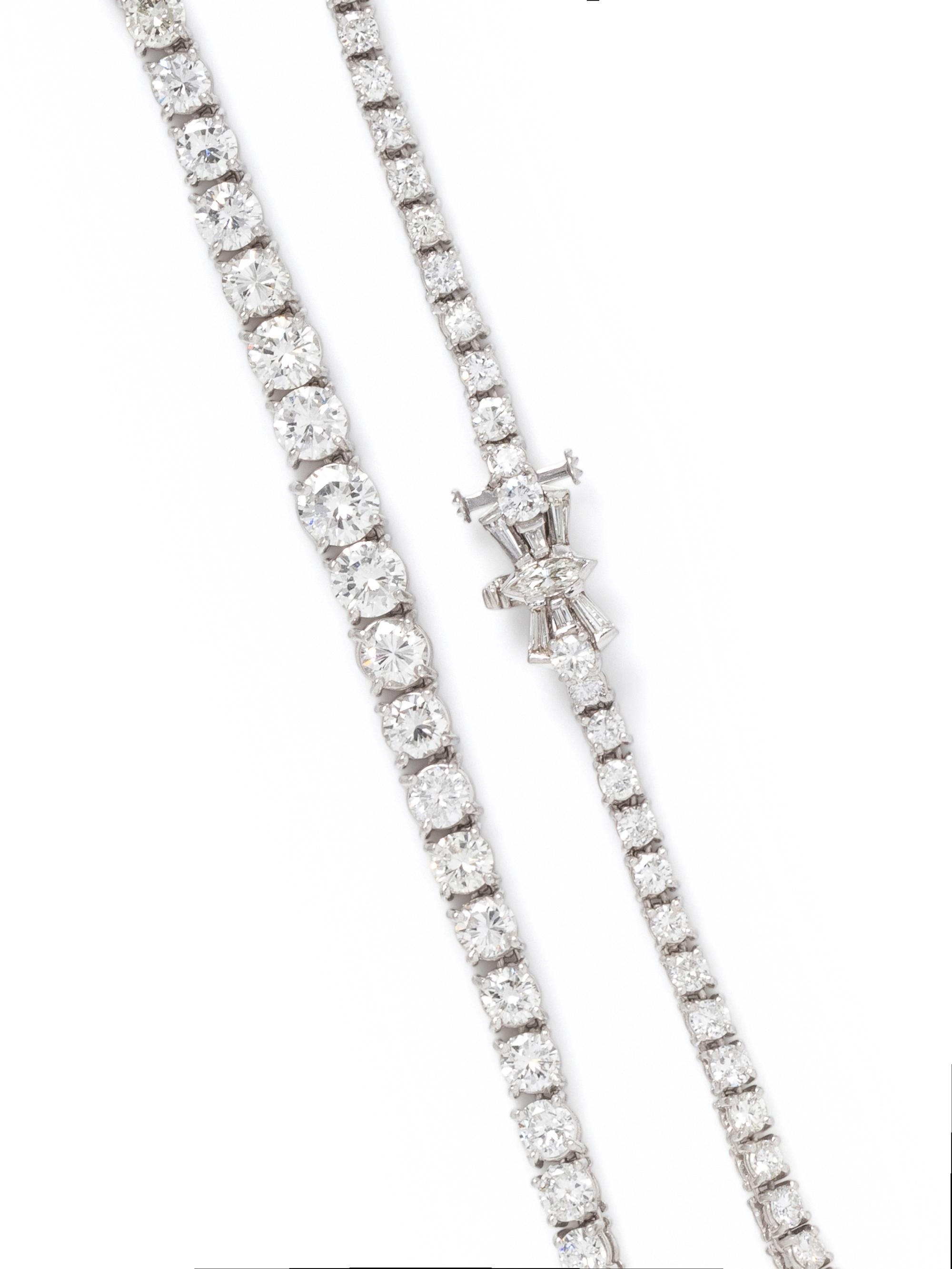 DIAMOND RIVIÈRE NECKLACE