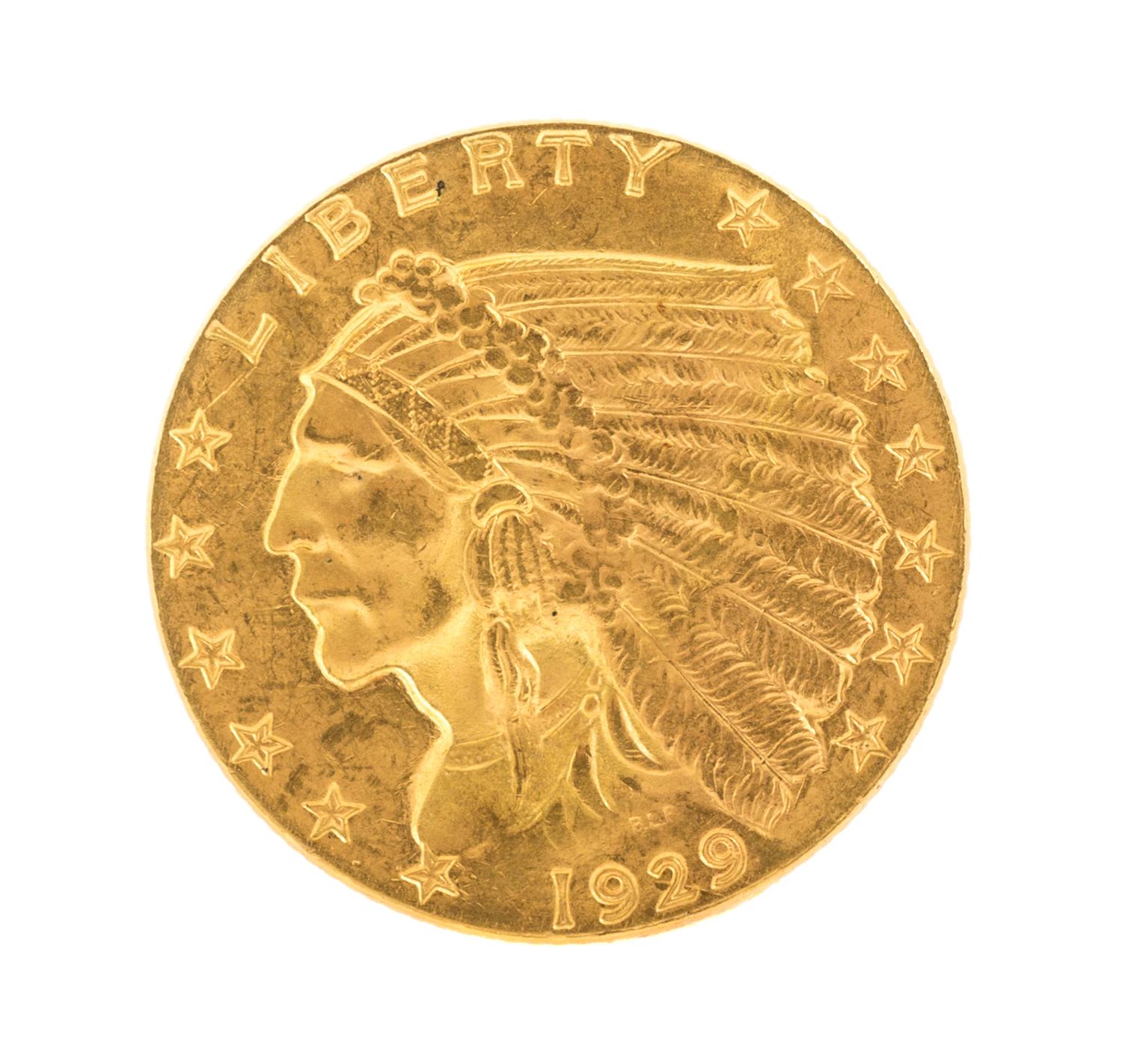 United States of America (1929), Gold $2.50 Quarter Eagle — Gold Quarter Eagle $2.50