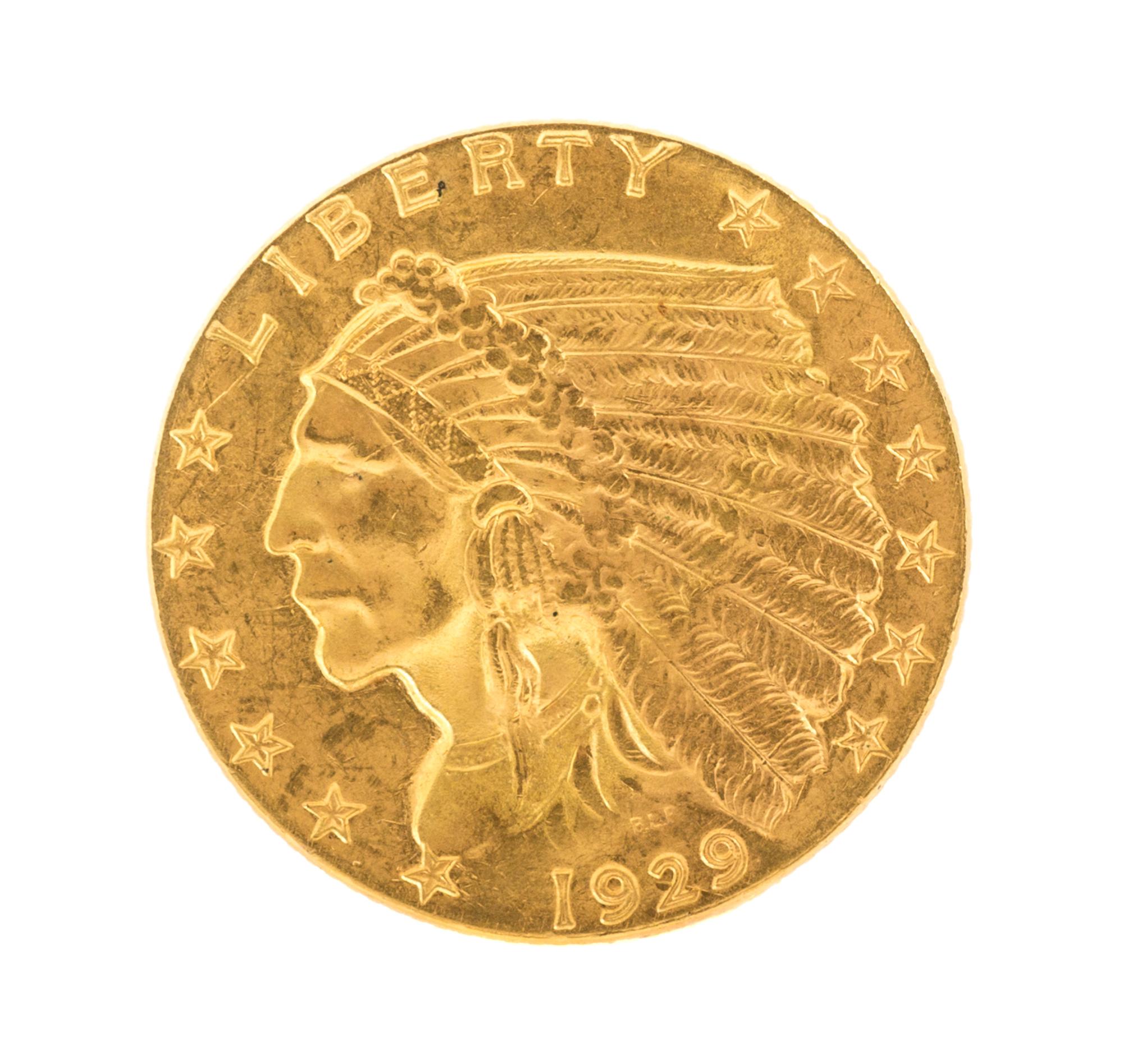 United States of America (1929), Gold $2.50 Quarter Eagle — Gold Quarter Eagle $2.50