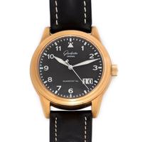 Glashutte, 18K Yellow Gold 'Navigator' Wristwatch