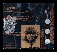 Opal Gospel (complete set of ten screenprints in colors on movable acrylic panels with the original Lucite base and screenprinted stainless steel cover), 1971