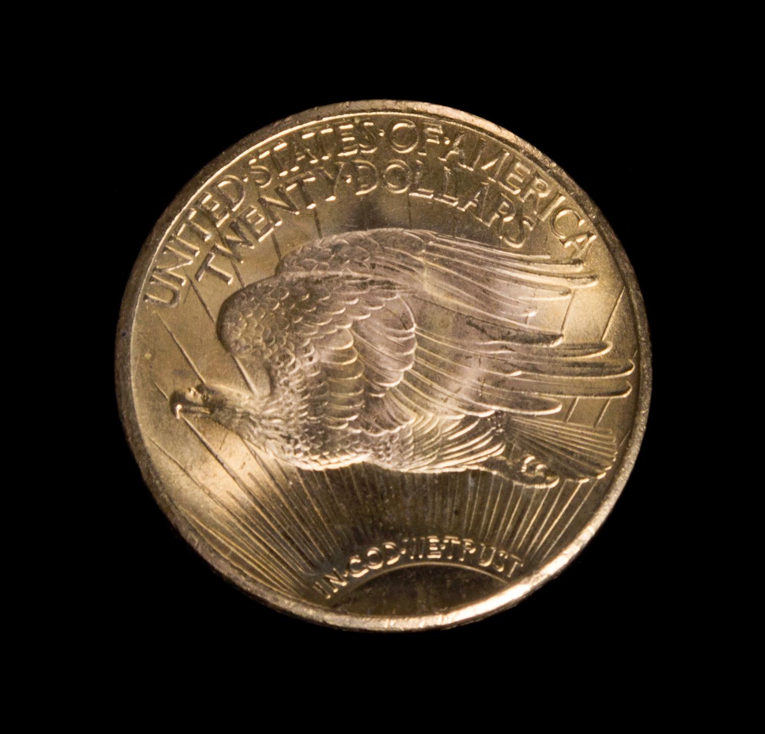 A United States 1926 Saint Gaudens $20 Gold Coin