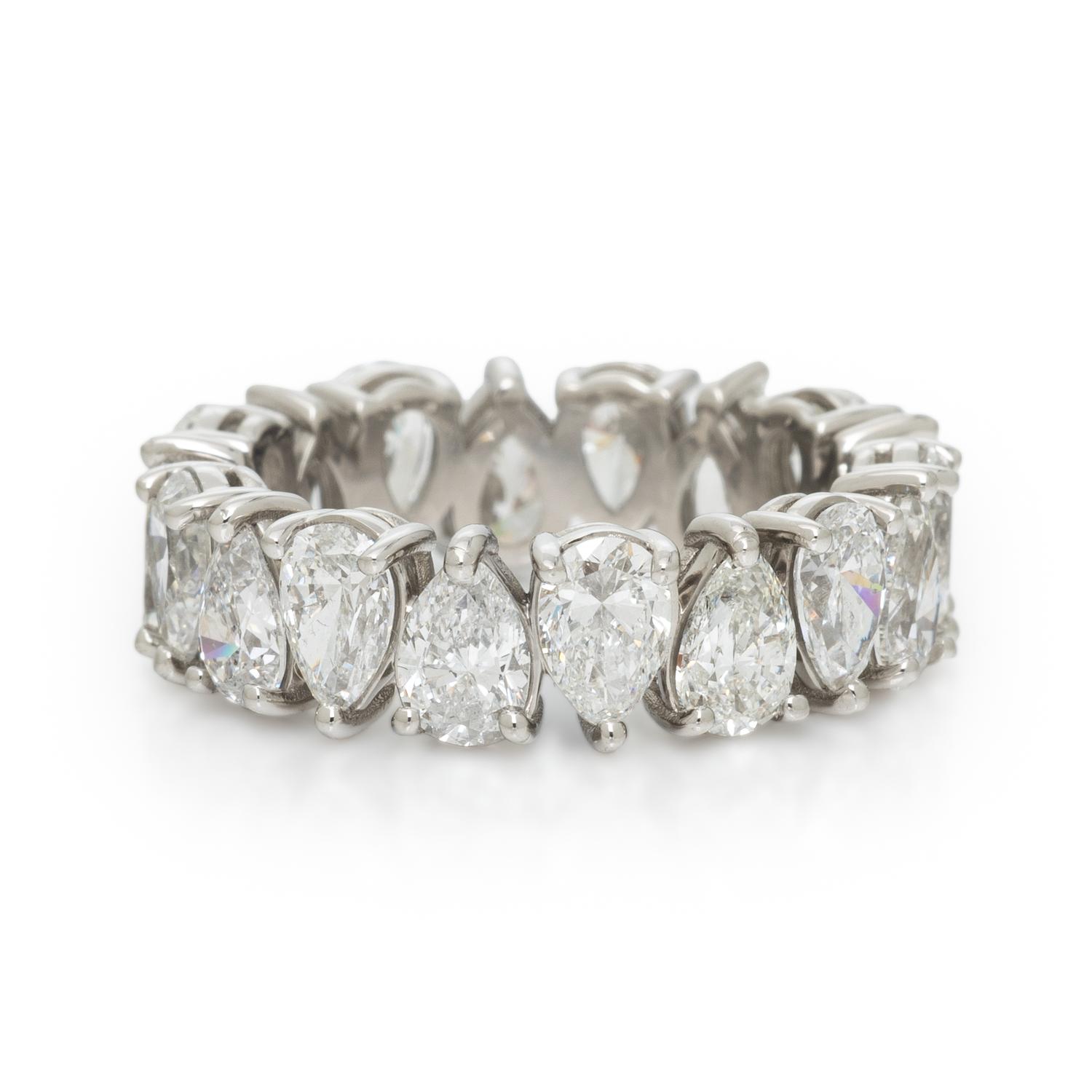 DIAMOND AND PLATINUM ETERNITY BAND