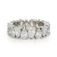 DIAMOND AND PLATINUM ETERNITY BAND