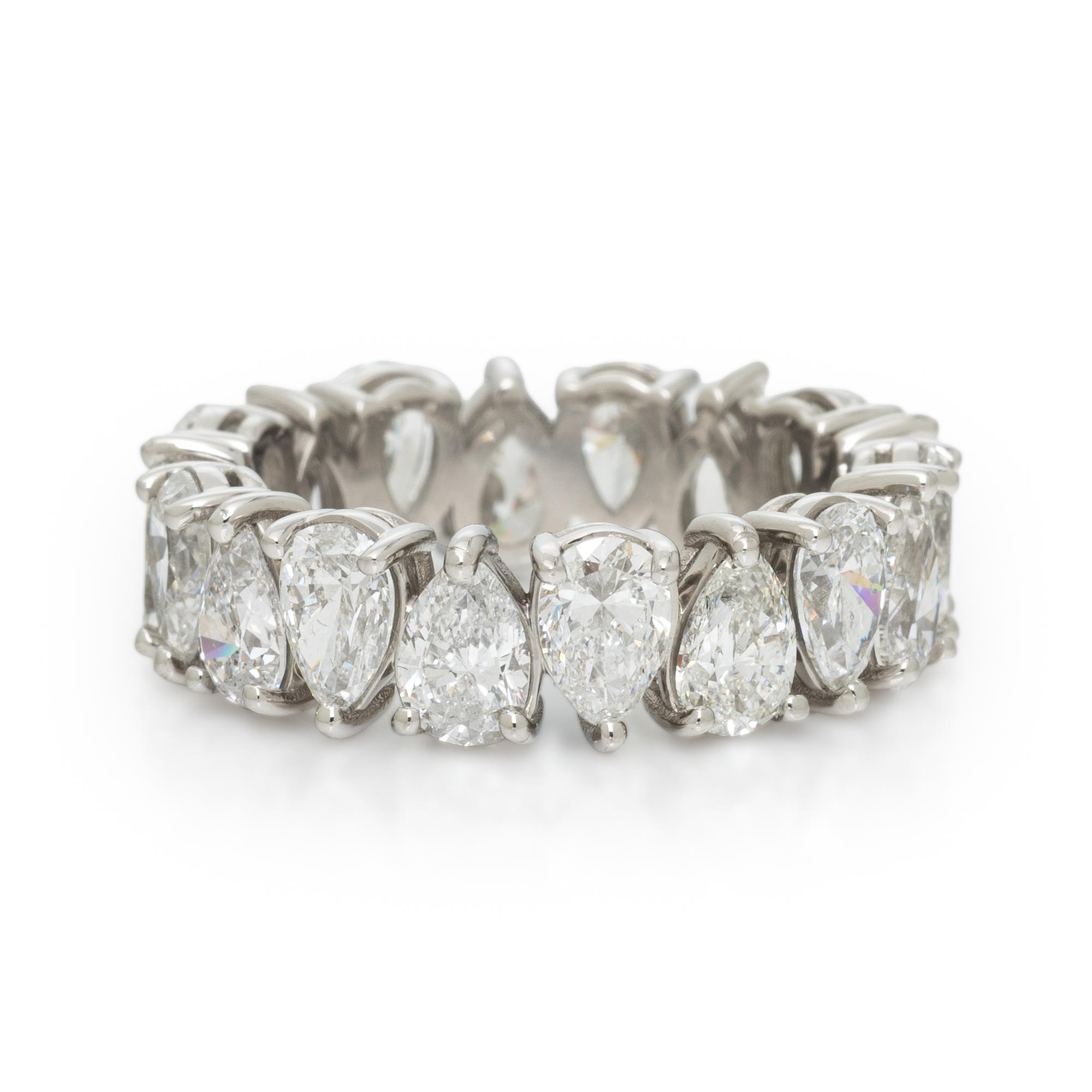 DIAMOND AND PLATINUM ETERNITY BAND