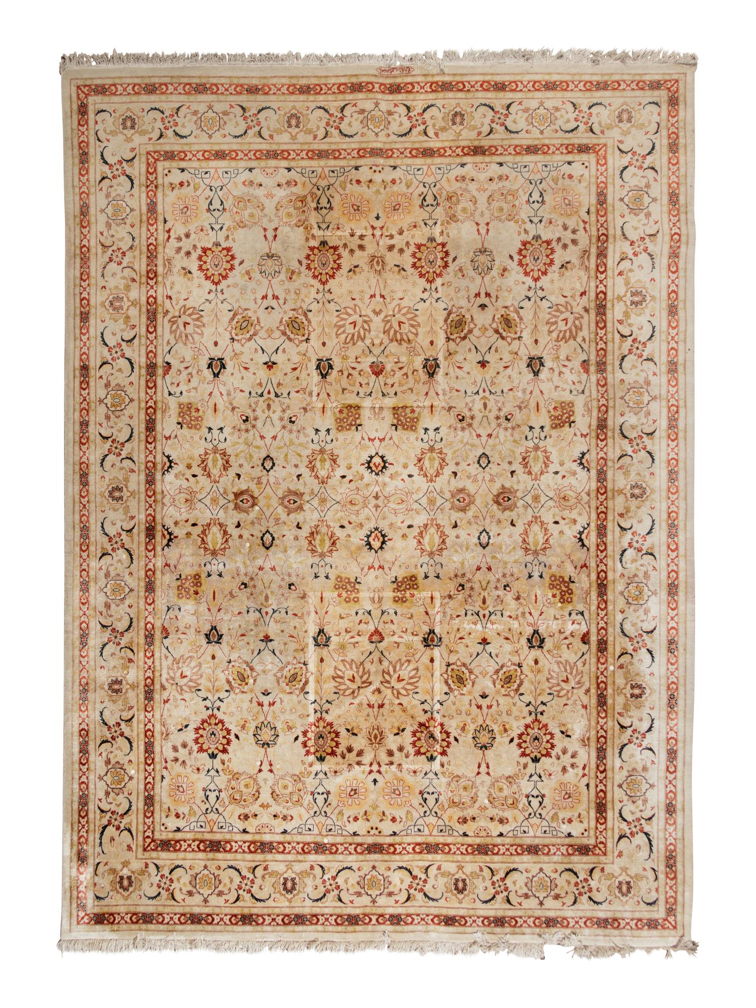 A Tabriz Wool Rug