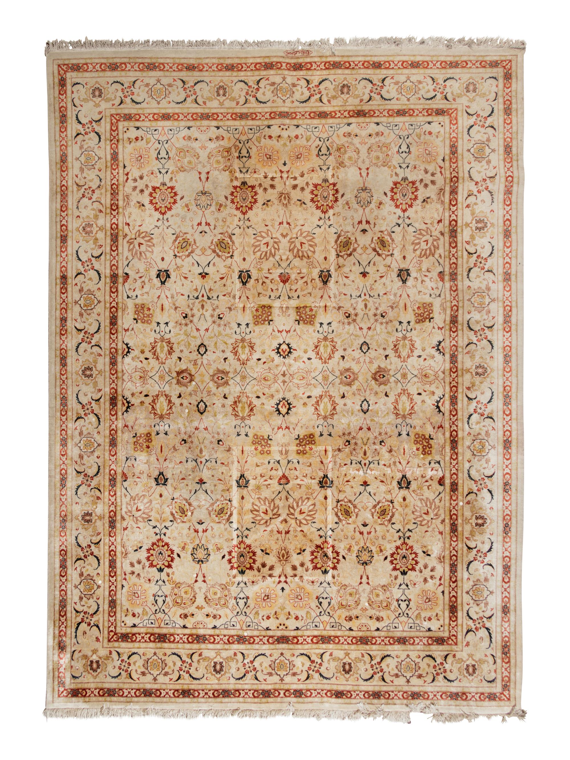 A Tabriz Wool Rug