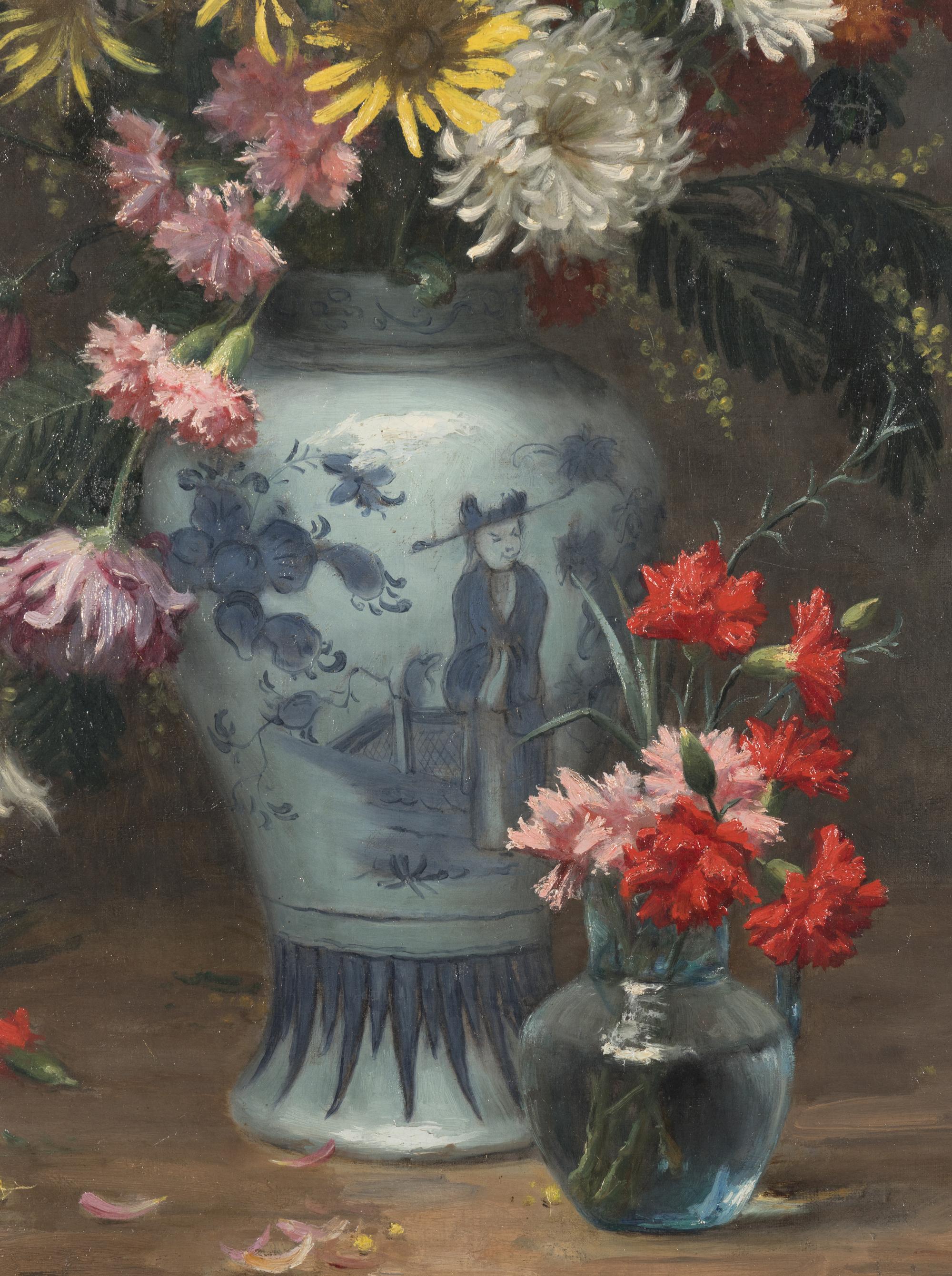 Floral Arrangement in an Oriental Vase