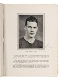 An Original 1930 Opening of Notre Dame Stadium Multi Signed Autograph Football Program Including Knute Rockne (Beckett Authentication Services BAS Letter),