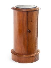 A Biedermeier Maple Commode Cabinet