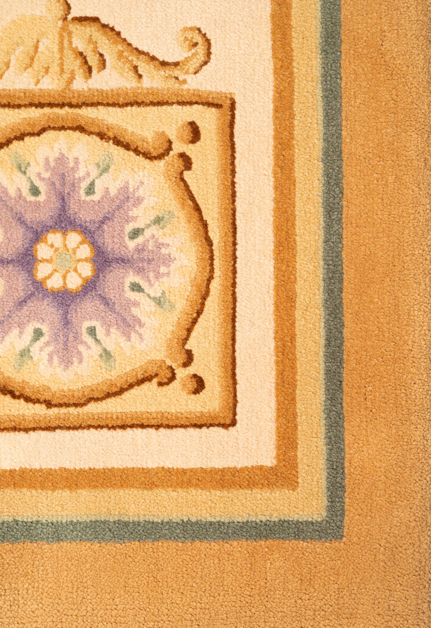 A Savonnerie Style Wool Rug