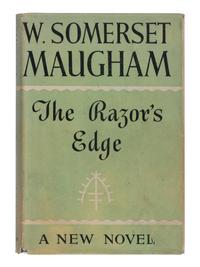 MAUGHAM, William Somerset (1874-1965). The Razor’s Edge . London and Toronto: William Heinemann Ltd, 1944.