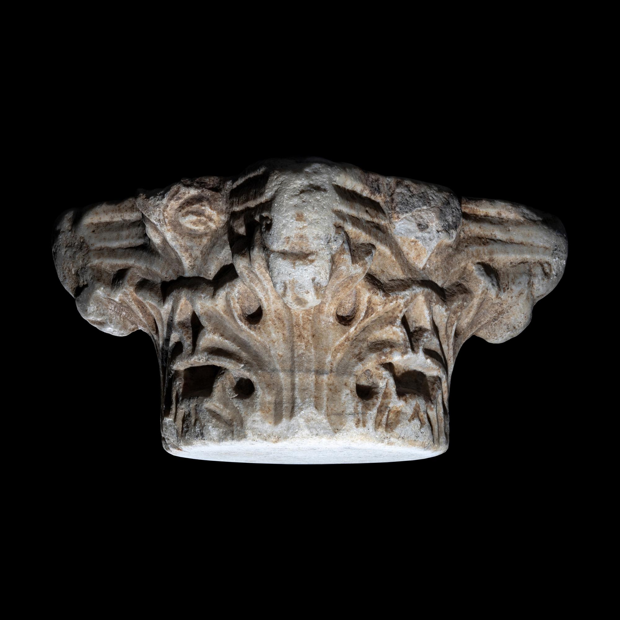 A Late Roman Marble Capital
