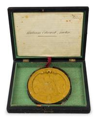 VICTORIA, Queen of England (1819-1901). Printed document, accomplished in manuscript, Letters of Patent, 19 October 1858.