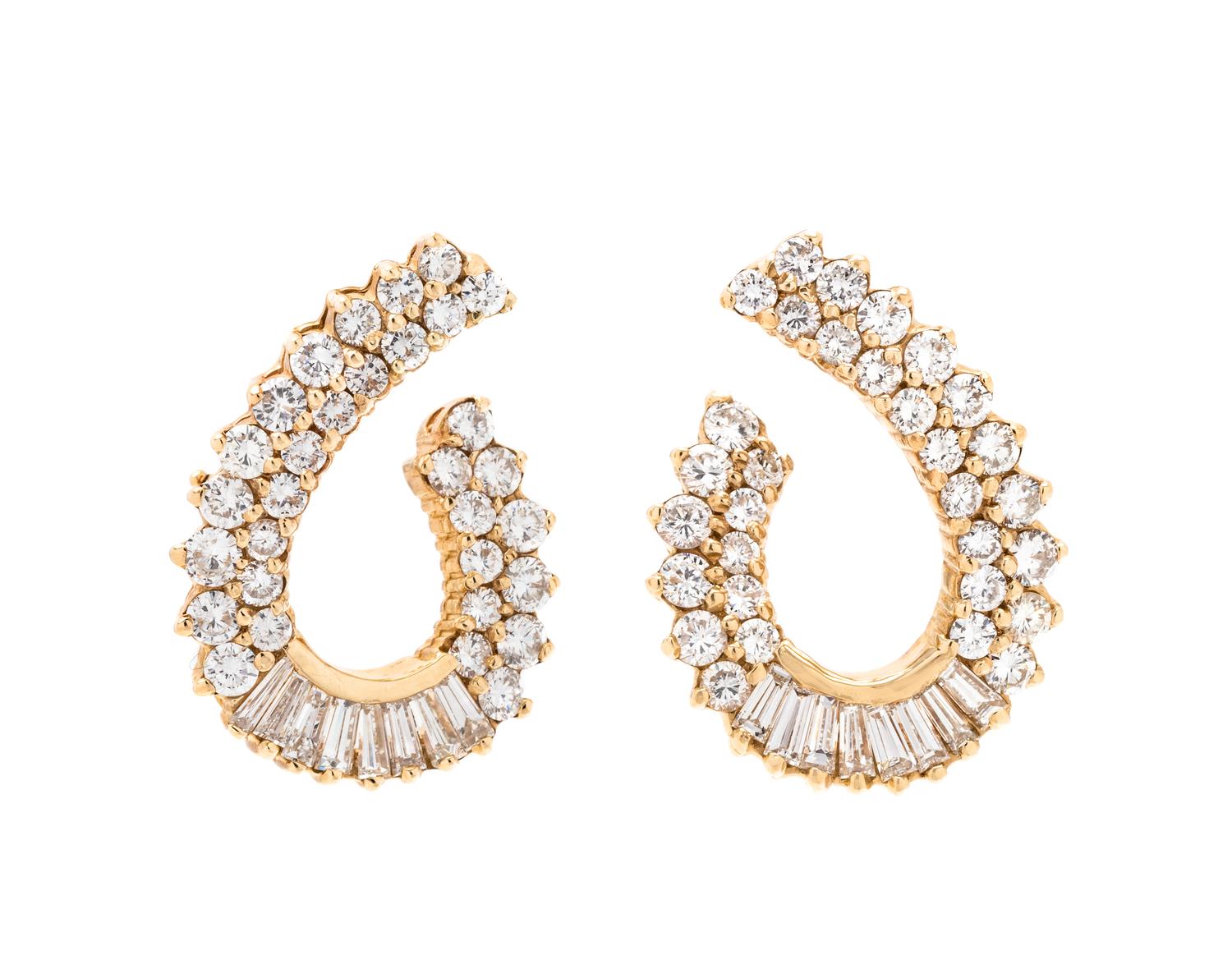 DIAMOND EARCLIPS