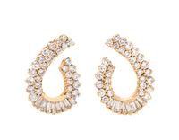 DIAMOND EARCLIPS