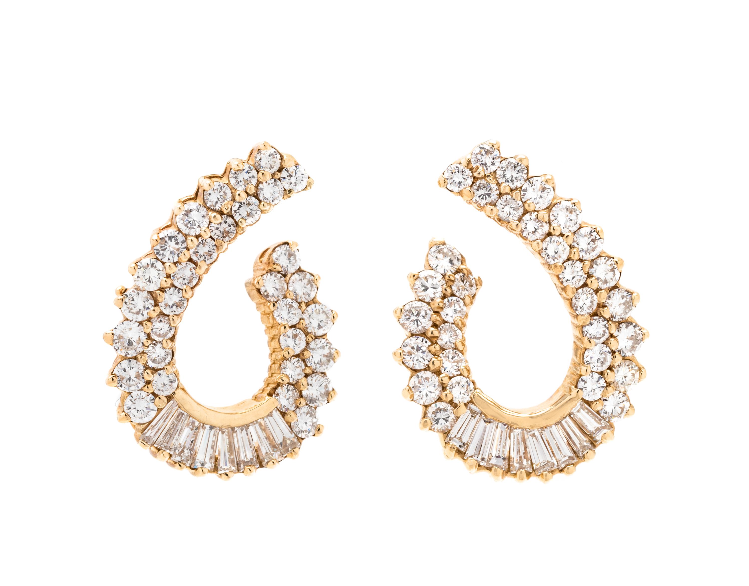 DIAMOND EARCLIPS
