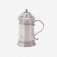 A silver dredger Jacob Hurd (1703-1758), Boston, MA, circa 1730