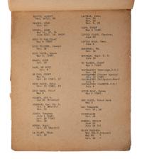 [NATIVE AMERICAN]. Papers associated with the Sioux, Assiniboine, and Ponca Nations, ca early 1900s.