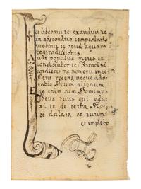 A collection of leaves from Psalter manuscripts, illuminated in Flanders in the first half of the thirteenth century, joined with a group of seventeenth- or eighteenth-century Psalter leaves drawn according to similar models