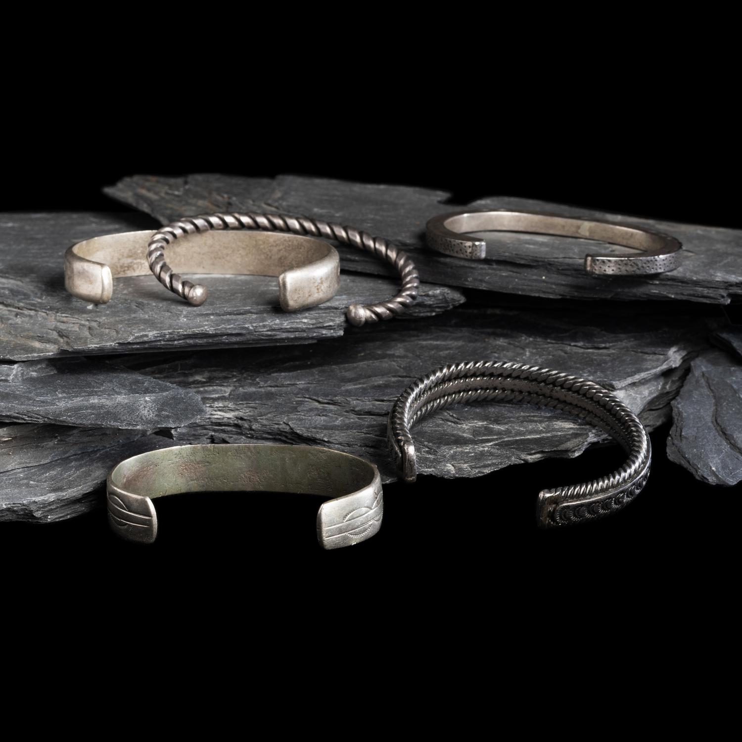 Navajo Silver Cuff Braclets