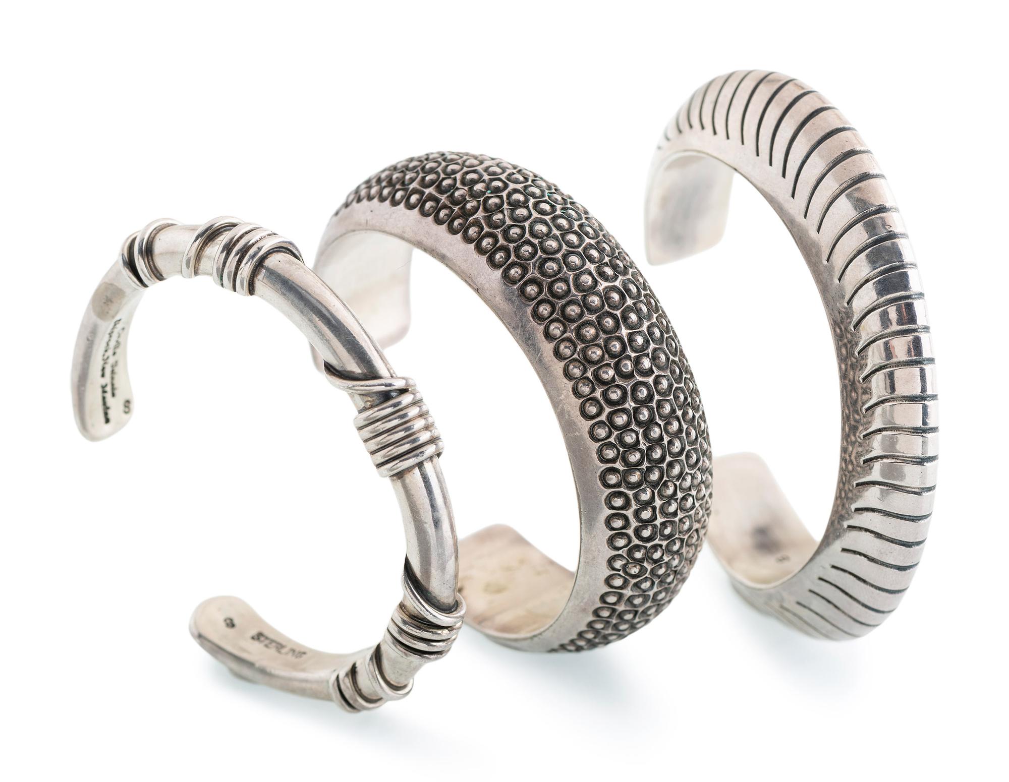 Sterling Silver Cuff Bracelets