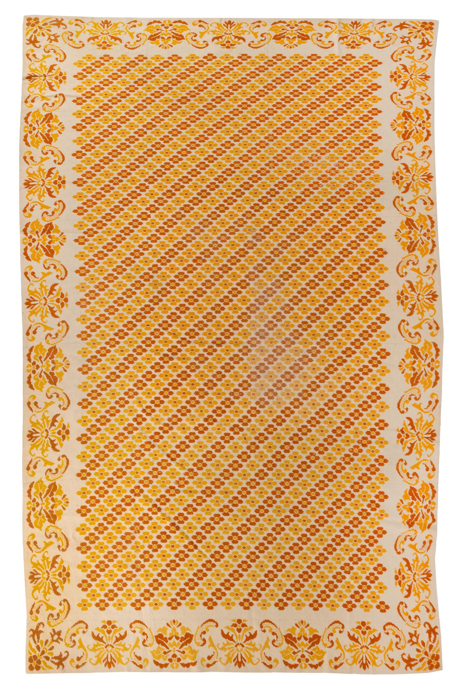 A Modern Flatweave Wool Rug