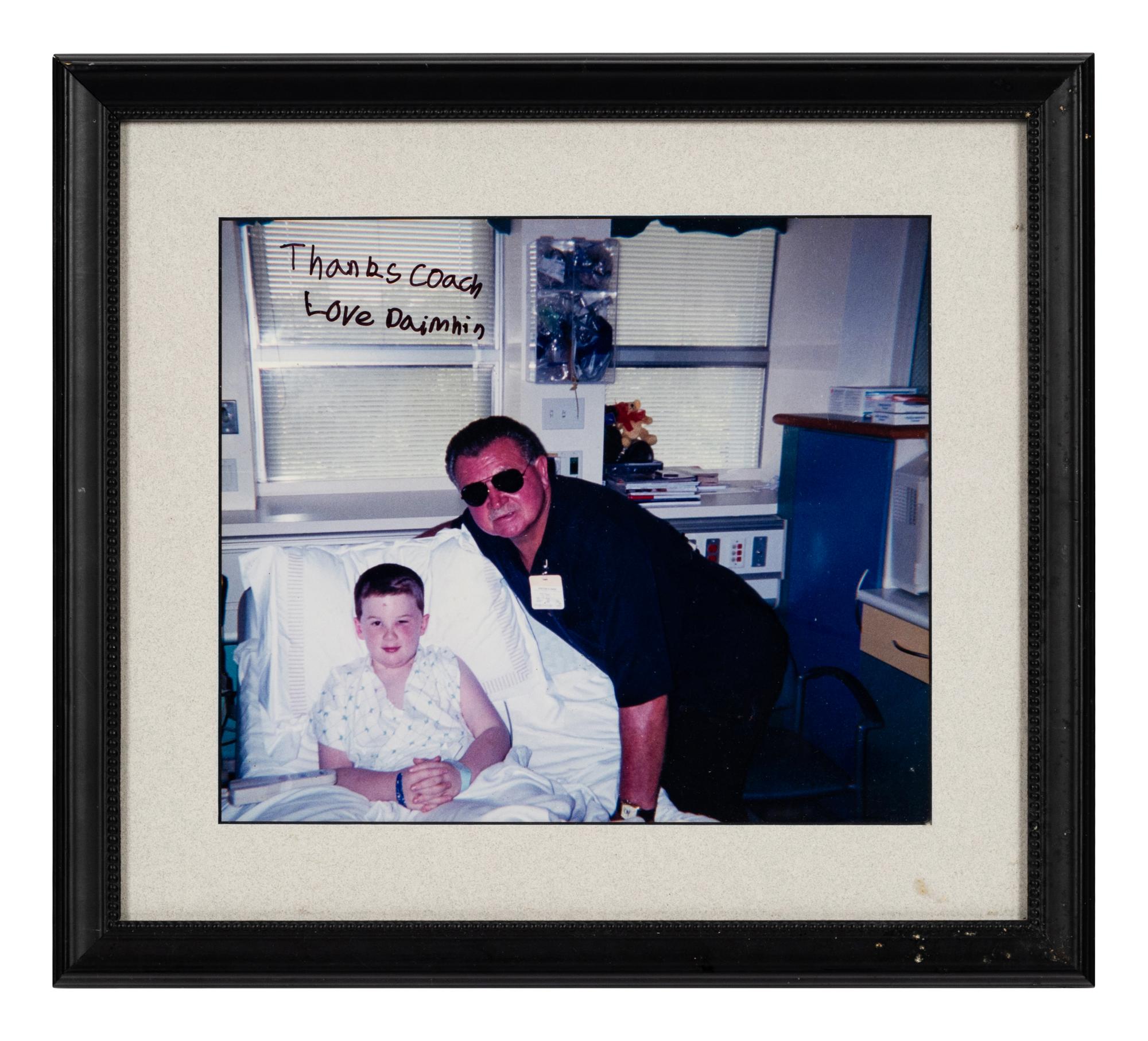 A Group of Ten Candid and Personal Photographs from Mike Ditka’s Restaurant