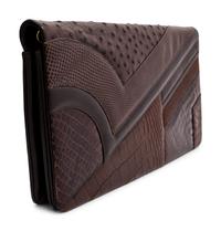 Judith Leiber Mixed Skin Clutch