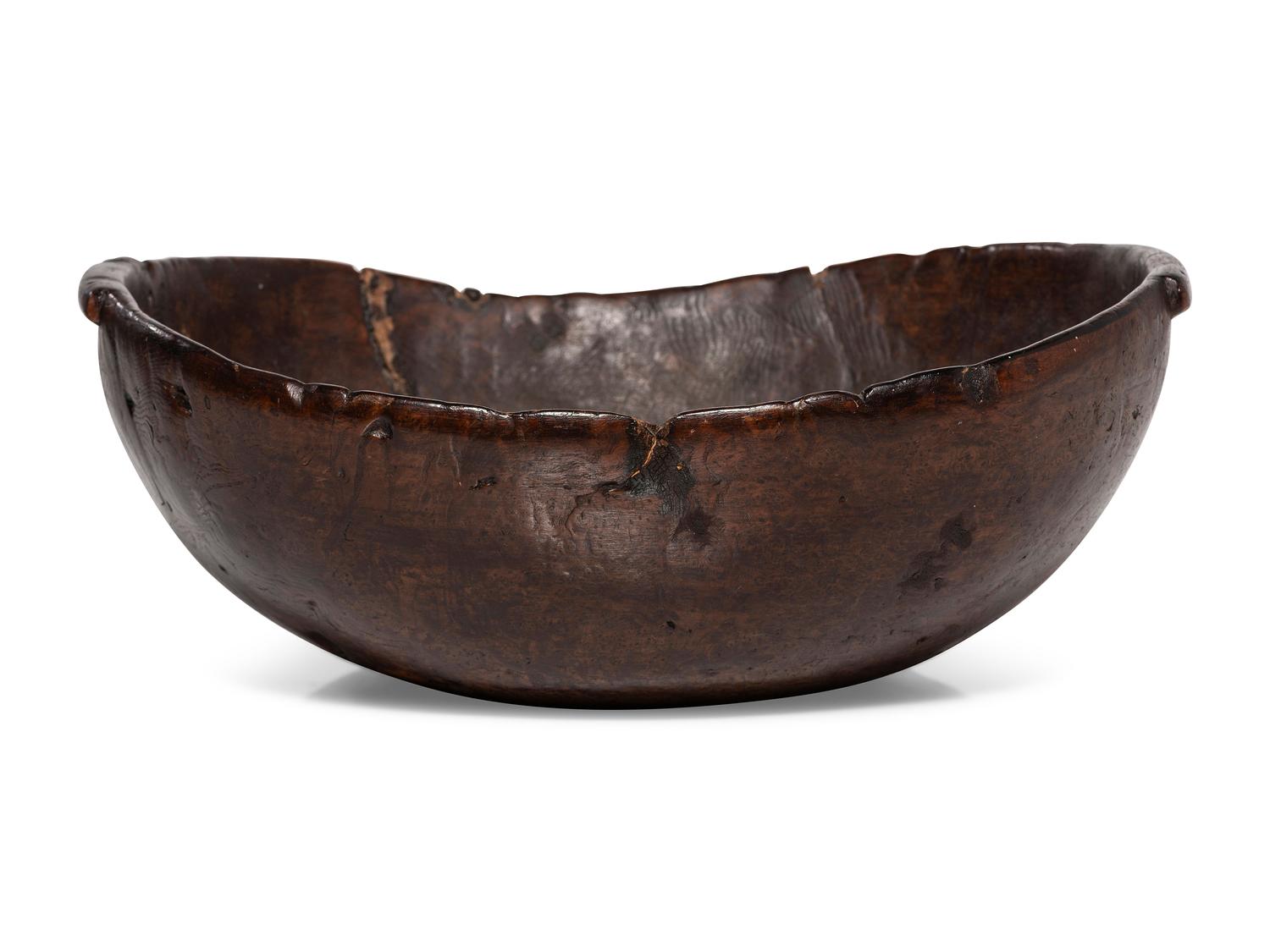 A Northeastern Maple or Ash Burlwood Bowl
