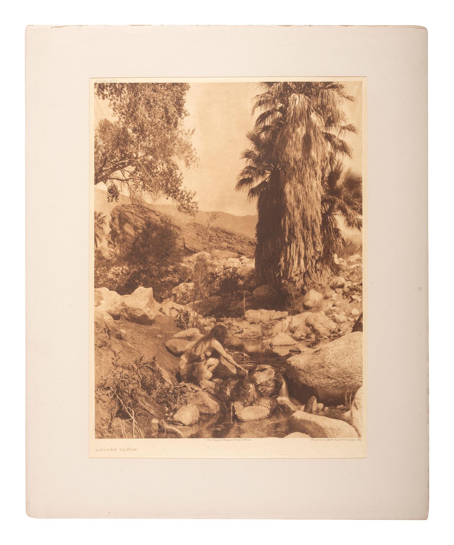 CURTIS, Edward (1868-1952). A group of 24 photogravures on Japanese tissue from portfolios 14 and 15.