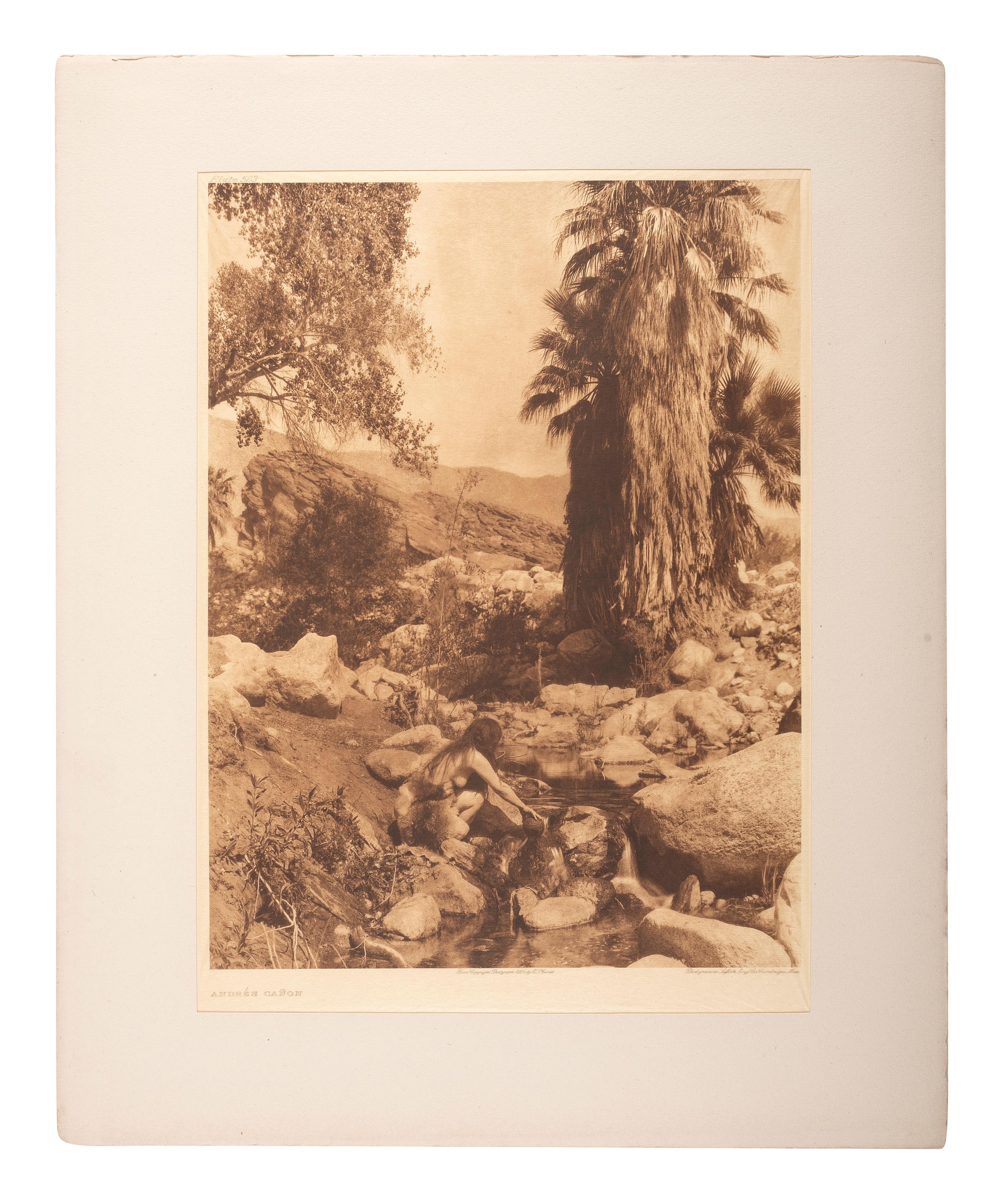 CURTIS, Edward (1868-1952). A group of 24 photogravures on Japanese tissue from portfolios 14 and 15.