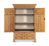 A Continental Pine Cabinet