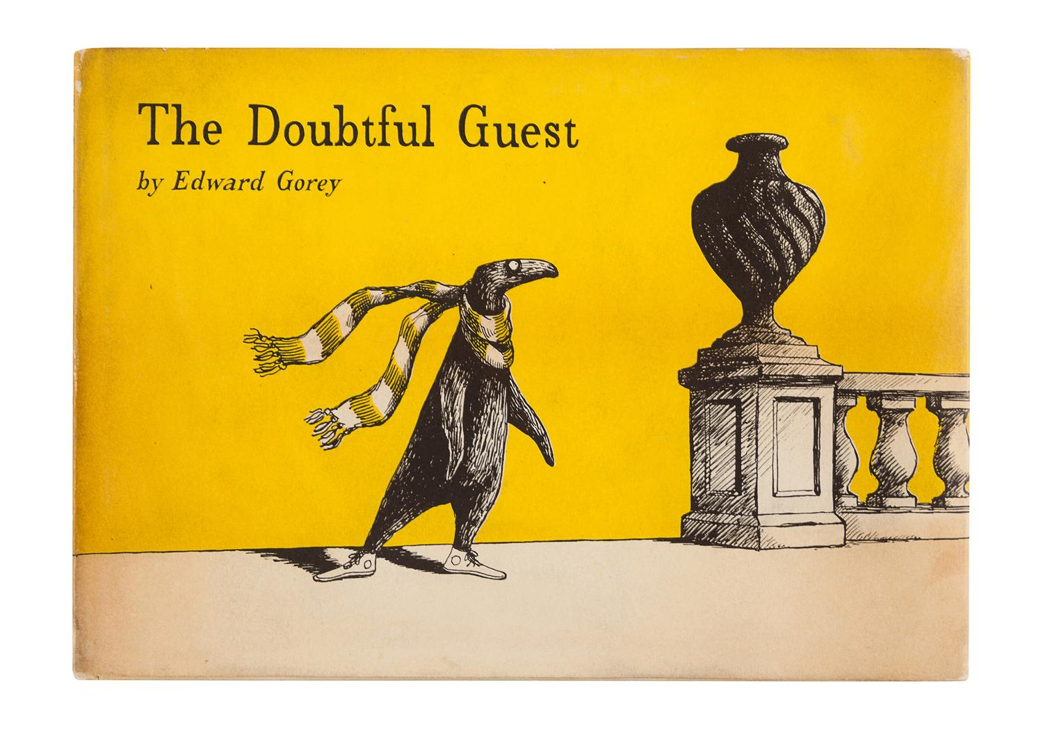 GOREY, Edward (1925-2000). The Doubtful Guest . Garden City, NY: Doubleday & Co., Inc., 1957.