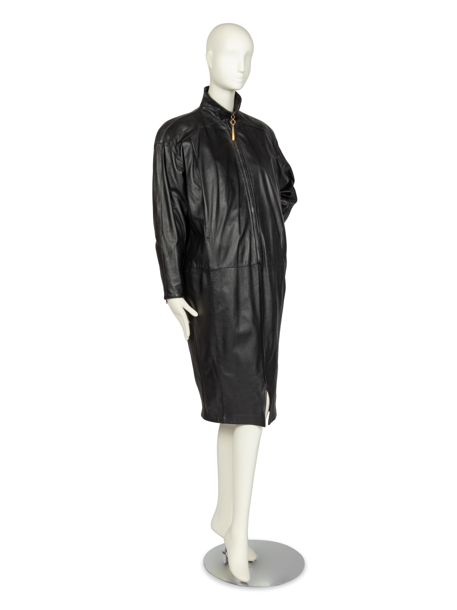 Six Designer Leather Items: Fendi & Gianfranco Ferre, 1980s