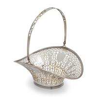 An American Silver Pierced Basket