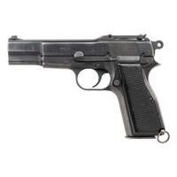 **Tangent Sighted and Slotted Inglis Contract MkI* Browning Hi Power Pistol