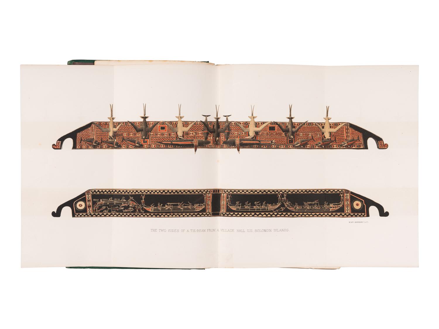 [EXPLORATION -- AUSTRALIA & NEW ZEALAND]. BRENCHLEY, Julius (1816-1873). Jottings During the Cruise of H.M.S. Curacoa Among the South Sea Islands in 1865 . London: Longmans, Green, and Co., 1873.
