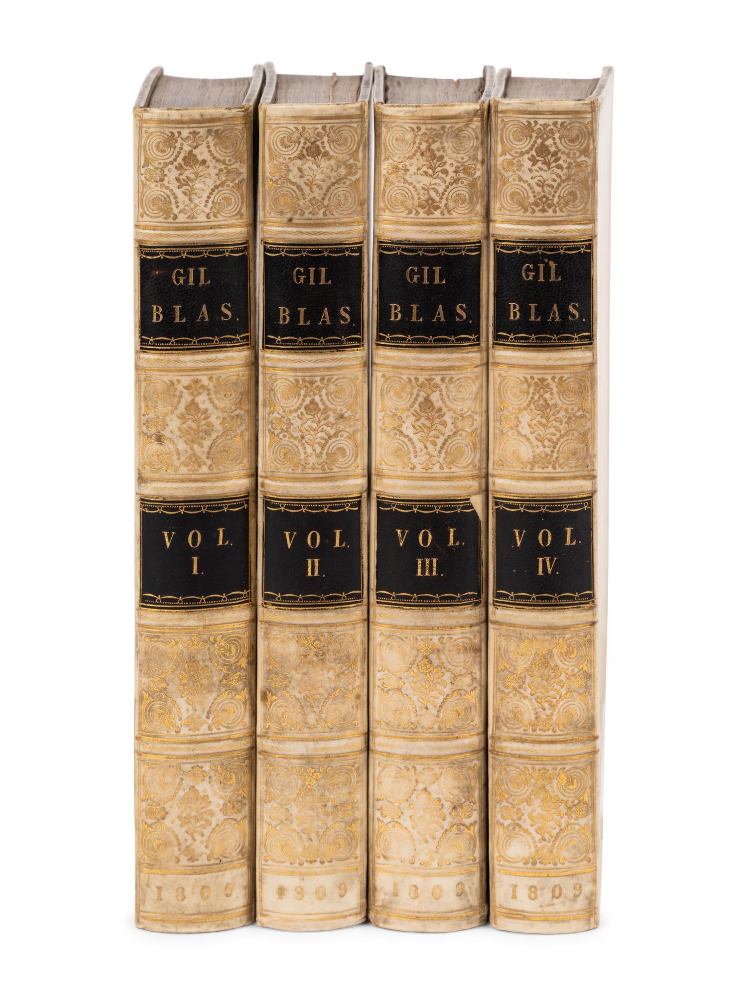 LE SAGE, Alain Rene (1668-1747). The Adventures of Gil Blas. London: Printed for Longman, Hurst, Rees, and Orme, 1809.