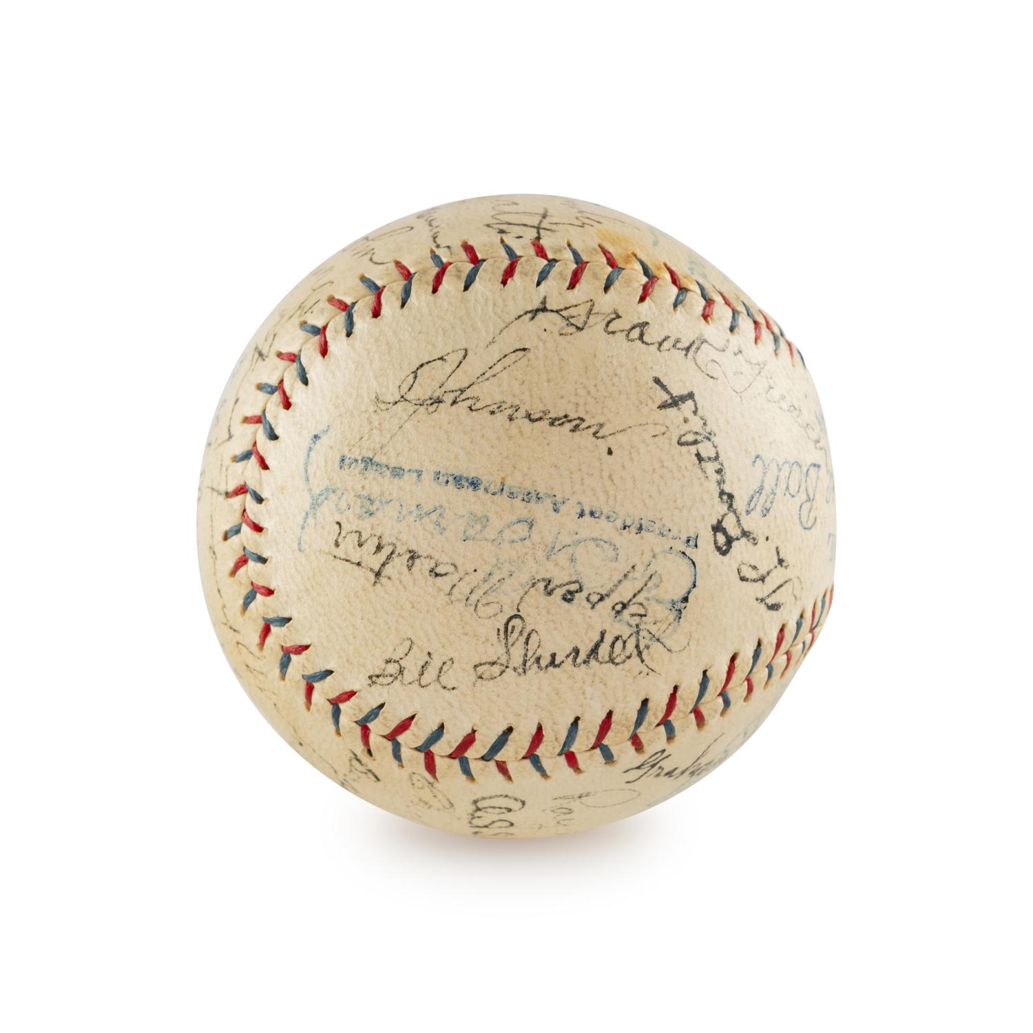A 1928 St. Louis Cardinals Team Signed Autograph Baseball (Beckett Authentication Services)
