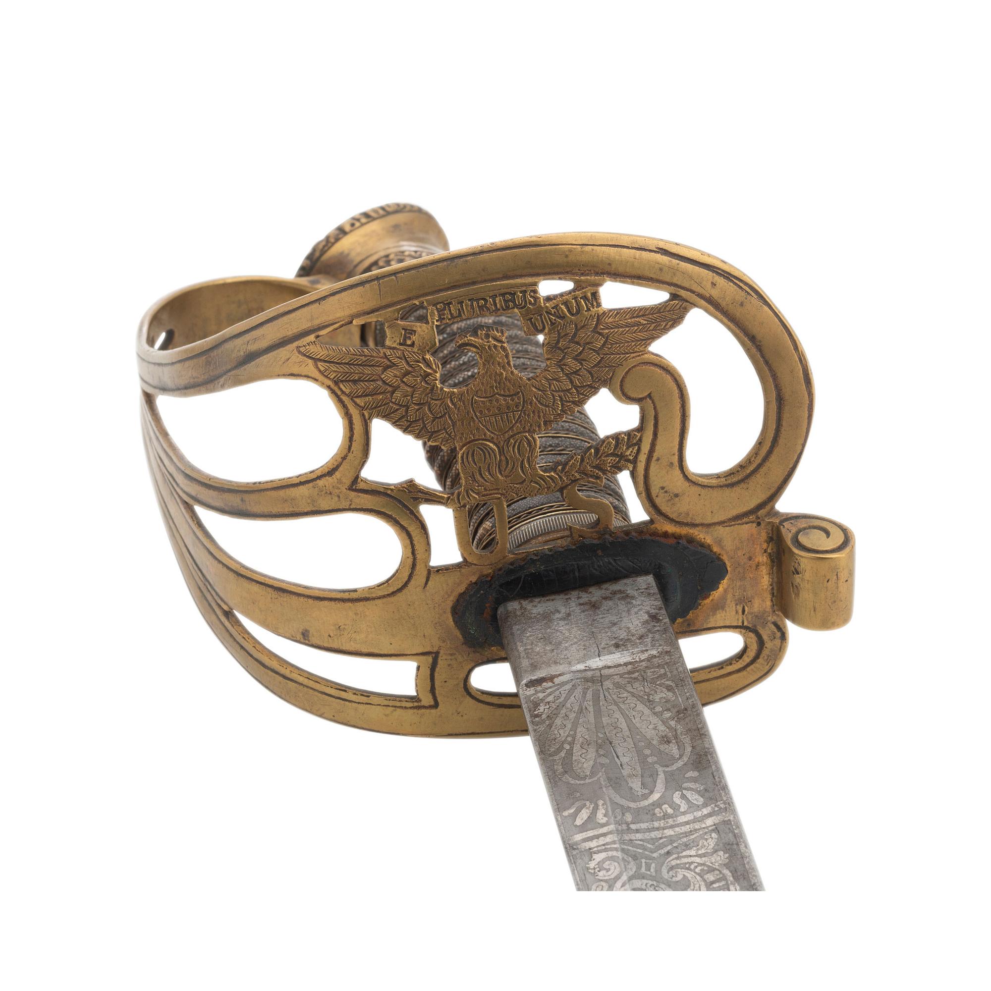 Non-Regulation Officers Sword of Medal of Honor Recipient Lt. (Capt.) Charles Copp - 9th NH Volunteers