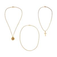 Collection of Three Gold Necklaces