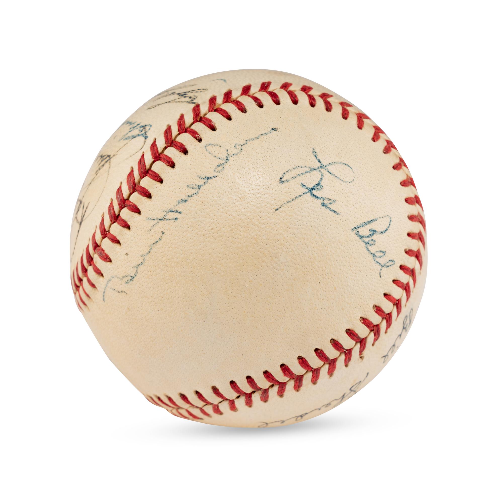 A 1926 St. Louis Cardinals Reunion Multi Signed Baseball Featuring Multiple Hall of Famers (JSA Letter of Authenticity)