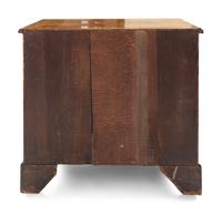 A George II Walnut Kneehole Desk