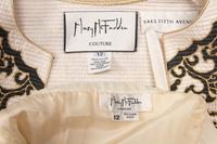 Mary McFadden Couture Pleated Gown